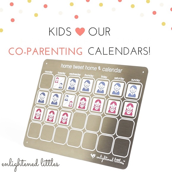 Magnetic Co-Parenting Calendar for Kids! - Picture 6 of 7