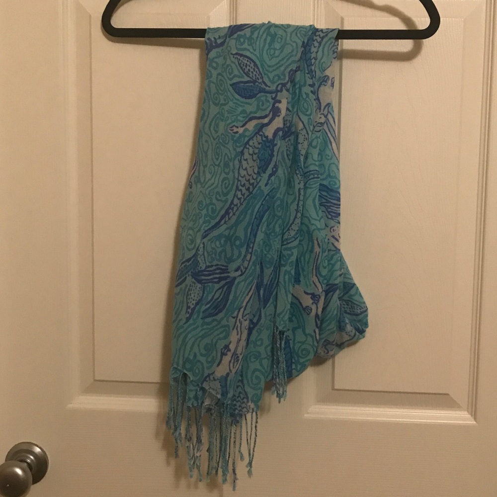 Spa Blue Nice Tail Scarf