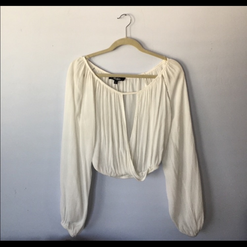 Lulus White bohemian blouse