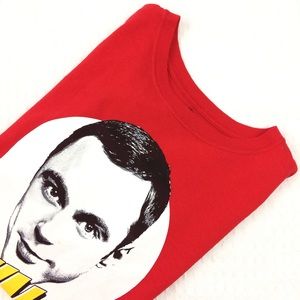 The Big Bang Theory Bazinga Red Tshirt