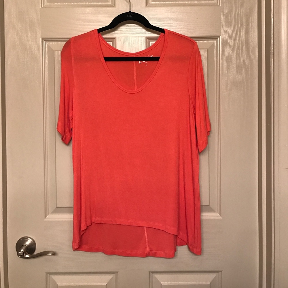 Short Sleeve Pink Shirt