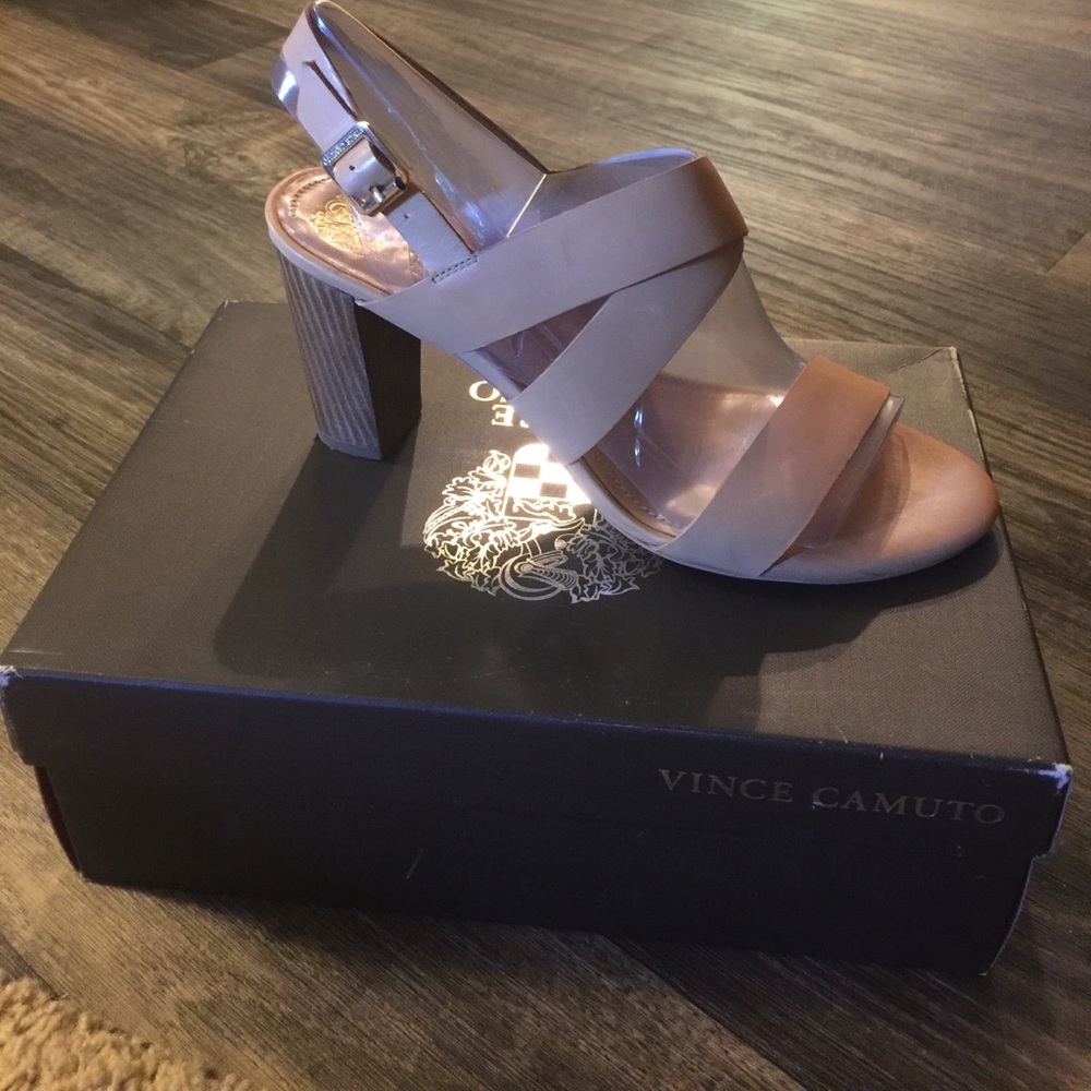 Vince Camuto sandals with heel.