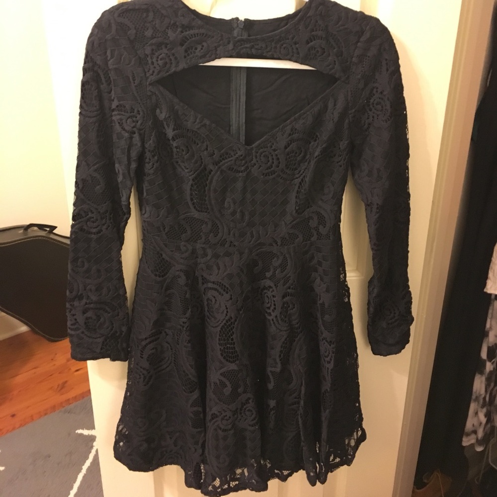 ❄️Black Lace Dress❄️