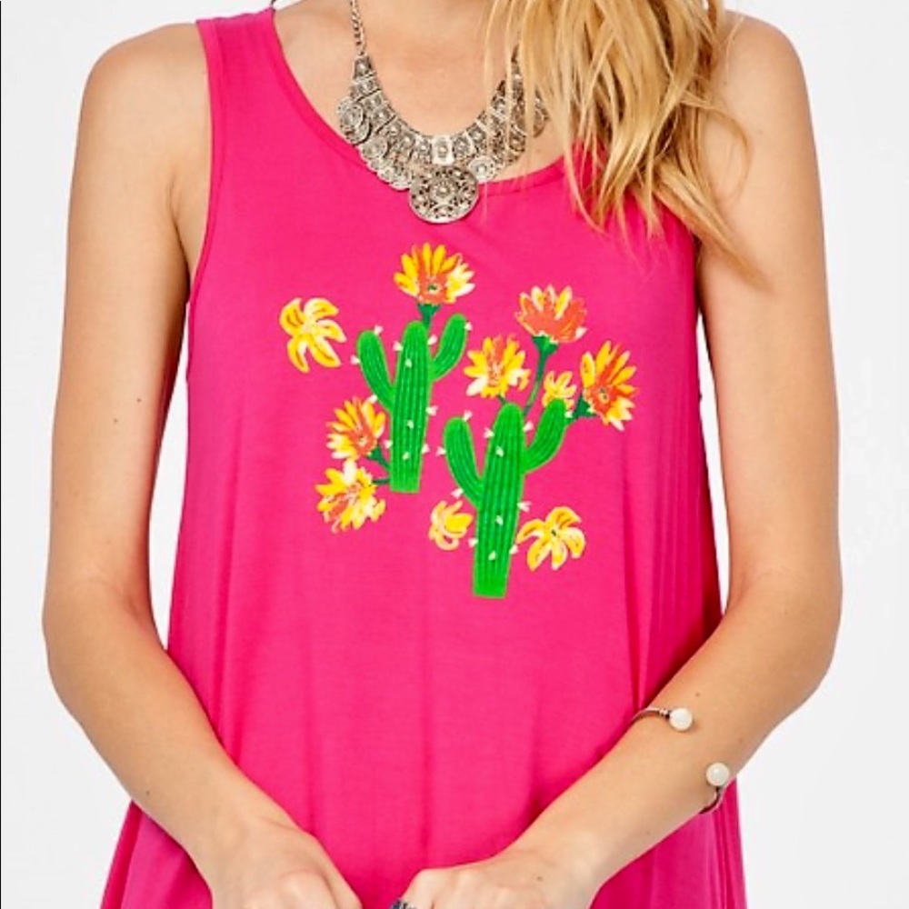 Precious cactus tank