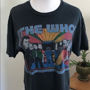 The Who Band Tee The Who Band Tee