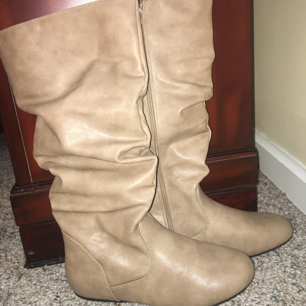 Tan Boots