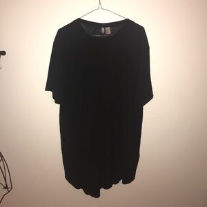 Oversized ribbed t shirt H&M Sz L Oversized ribbed t shirt H&M Sz L