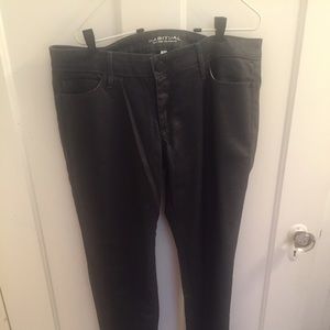 Habitual Mid-Rise, Straight Jeans in Grey, Size 12