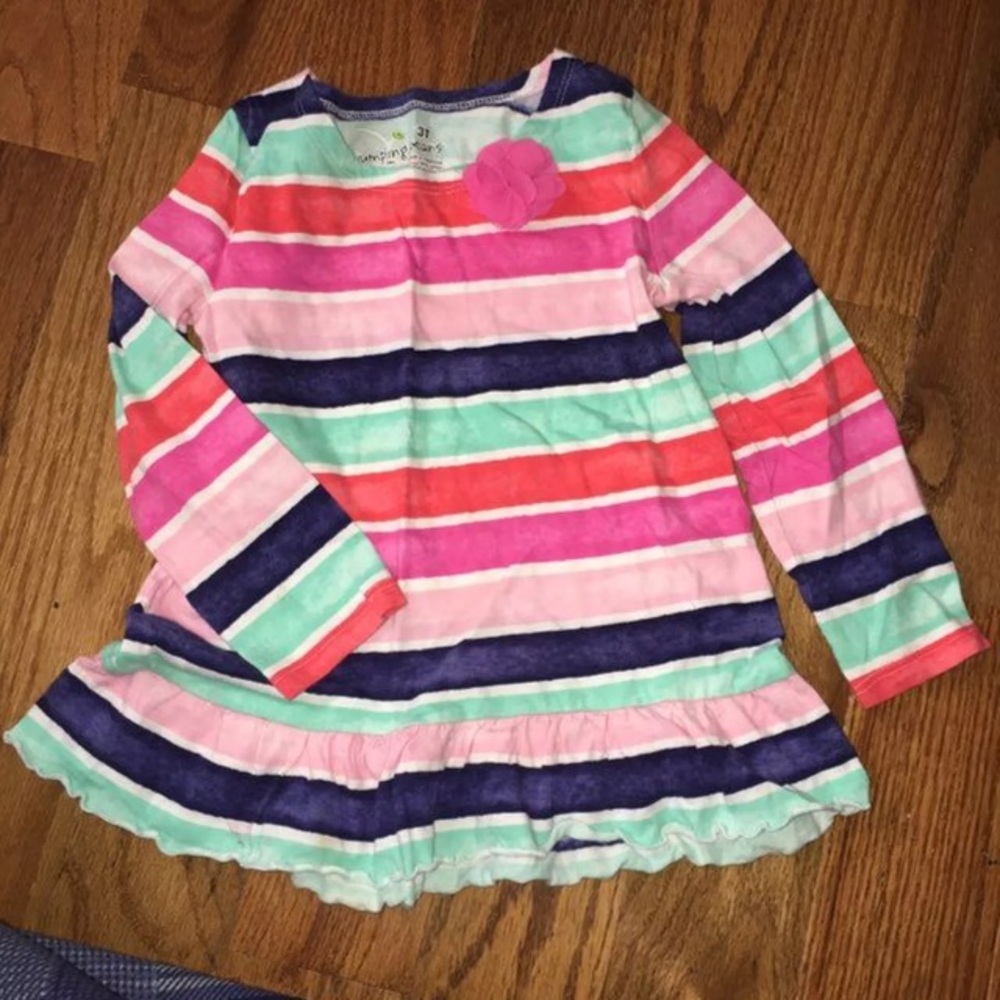 Jumping bean girl shirt 3t