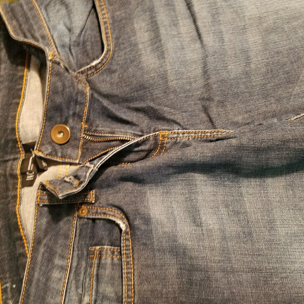 INC size 10 petite jeans EUC dark wash
