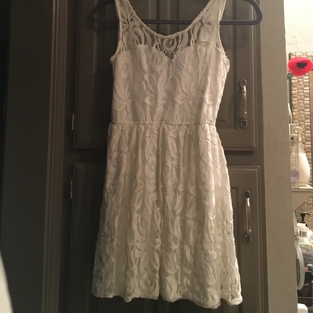 Off White Lacey dress