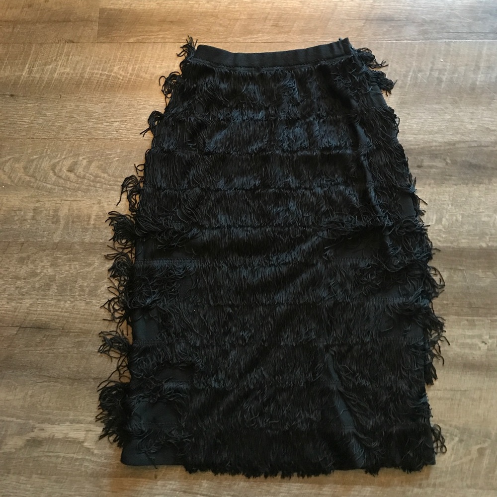 Women's frilly vintage skirt.