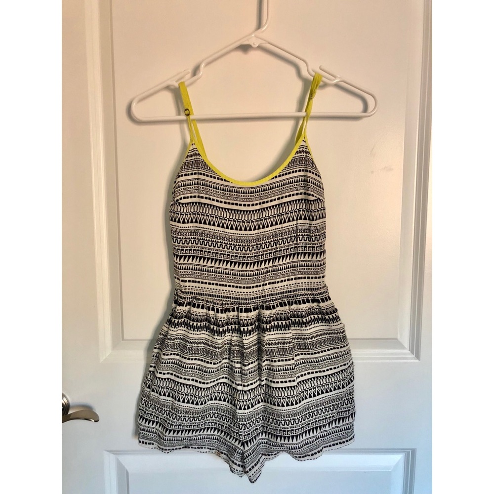 Aeropostale Tribal Print Romper