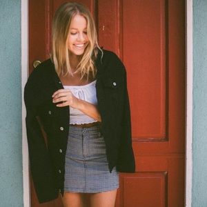 Brandy Melville Gingham Juliette Skirt