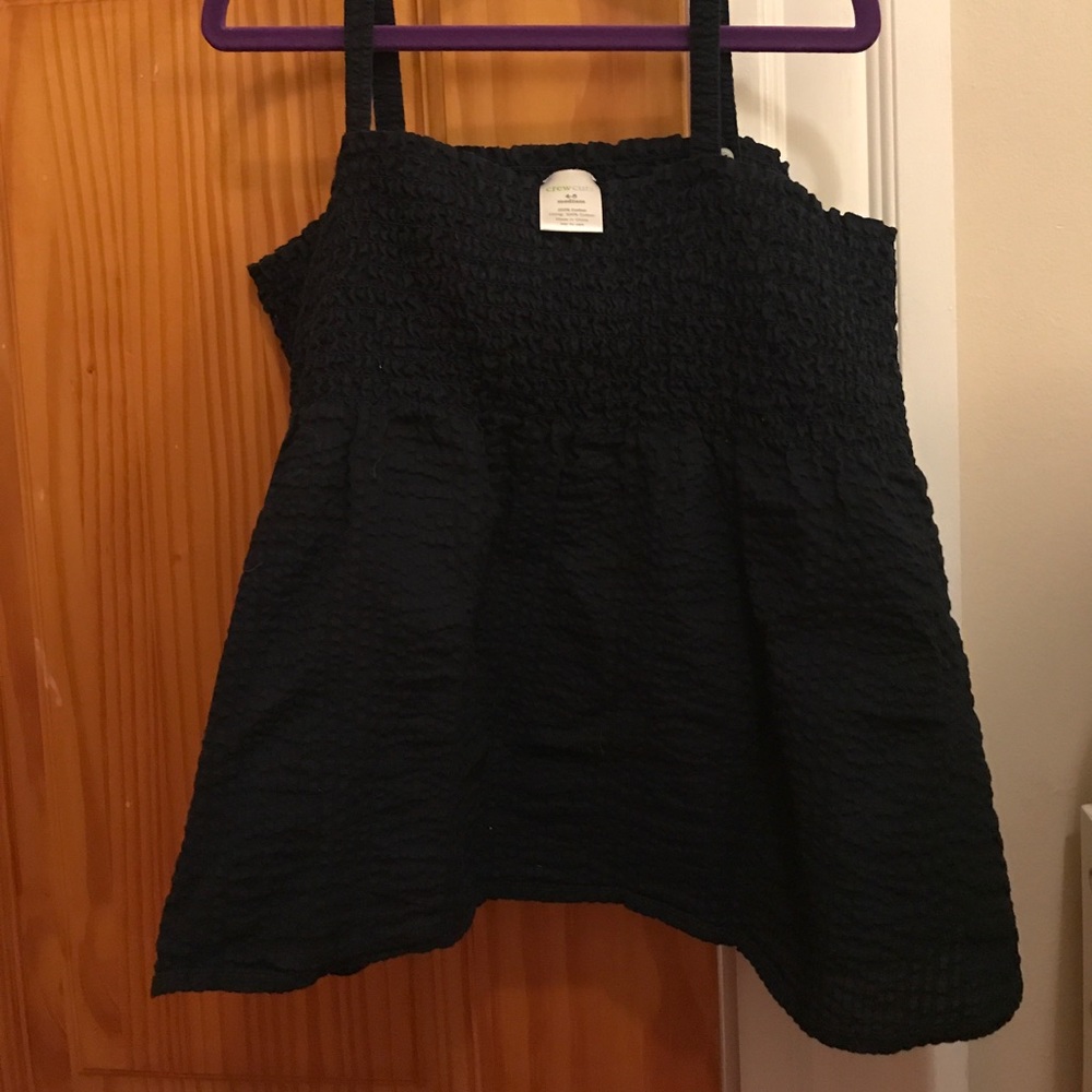 100% cotton top with adjustable strap