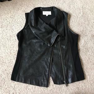Two by Vince Camuto - Shiny Black Vest
