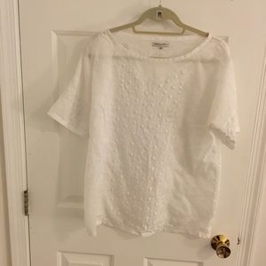 Madewell Broadway & Broom White Top