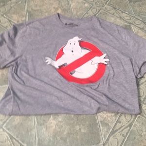 Men's ghost buster shirt.
