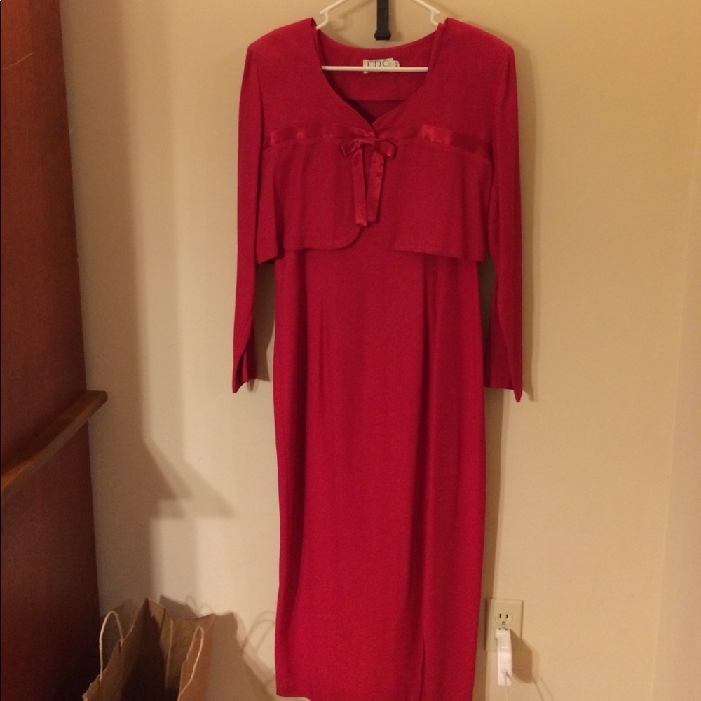 CDC dress with jacket