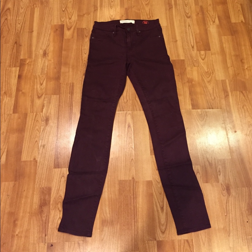 Marc Jacobs burgundy jeans