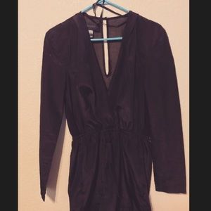 Kardashian Kollection Satin Romper