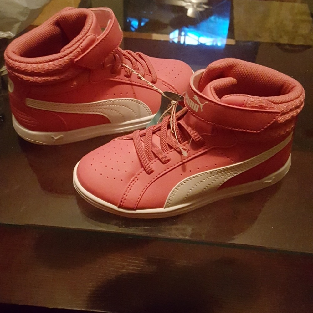 Mid top kids pumas