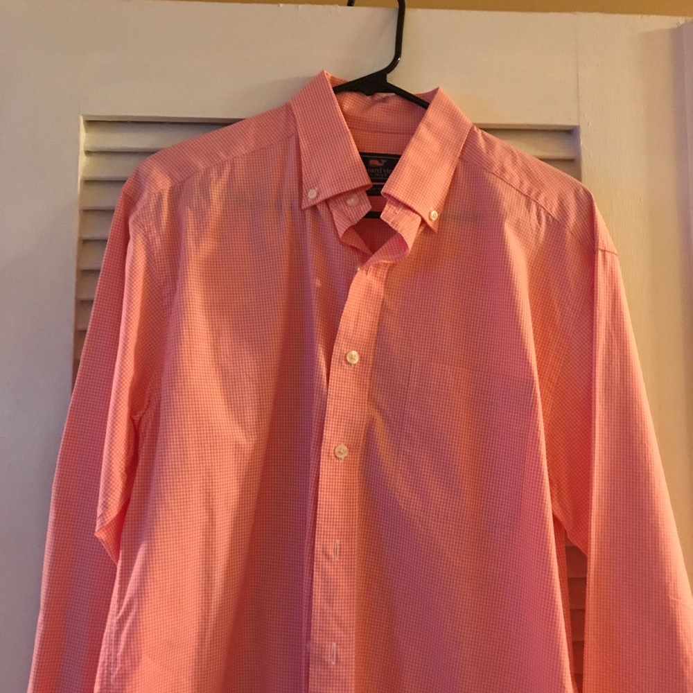 Size Medium Vineyard Vine button up shirt.