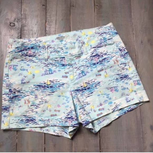 Old navy nautical print pixie shorts! - Picture 1 of 4