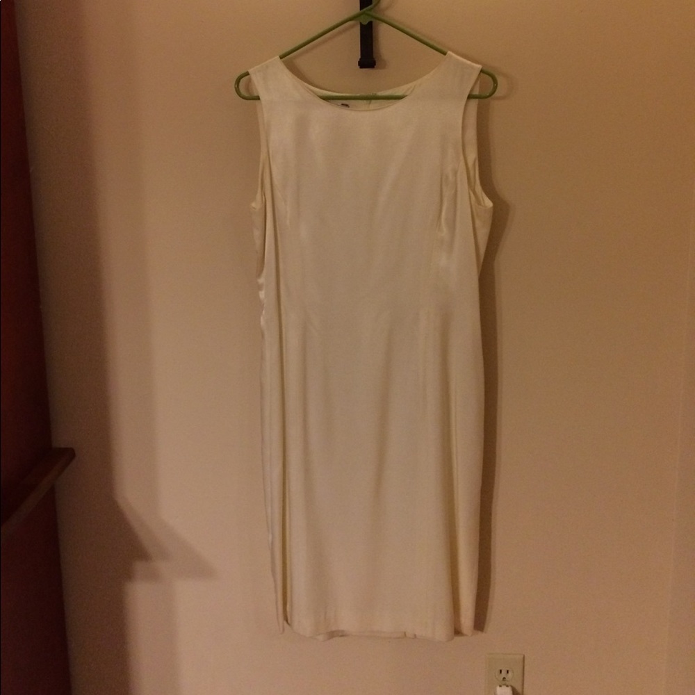 Liz Claiborne satin like sheath dress