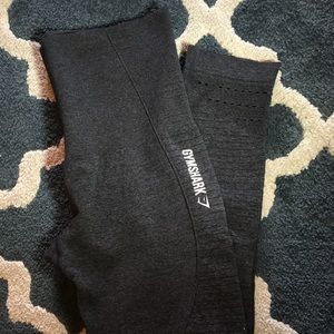 Gymshark High Waisted Seamless Crop charcoal