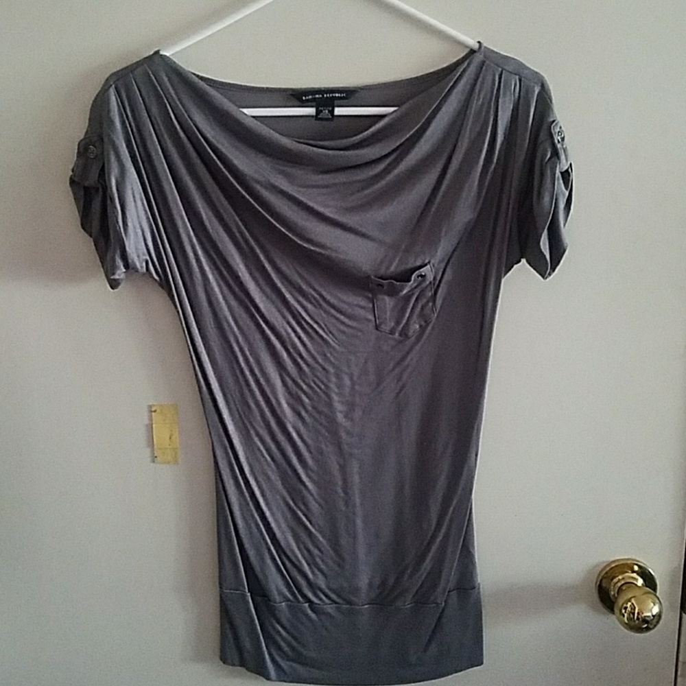 Boatneck tee