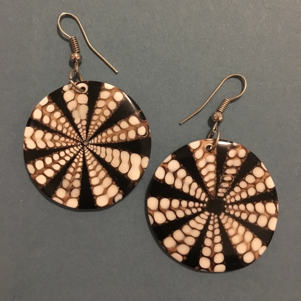 Beautiful earrings from Costa Rica