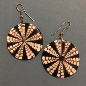 Beautiful earrings from Costa Rica