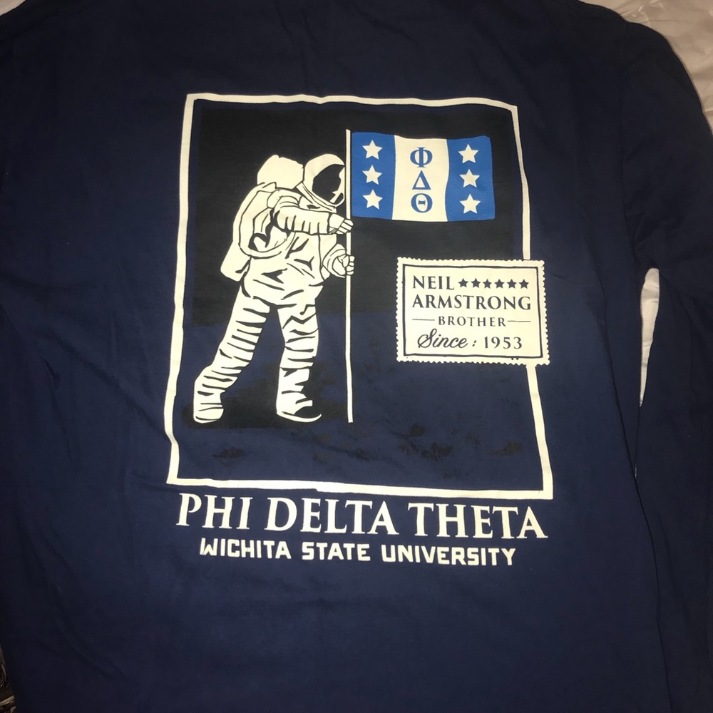 Never worn, Phi delta theta fraternity shirt