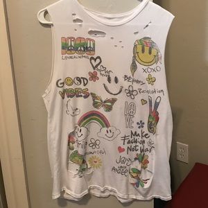 Lauren Moshi hippie tank M