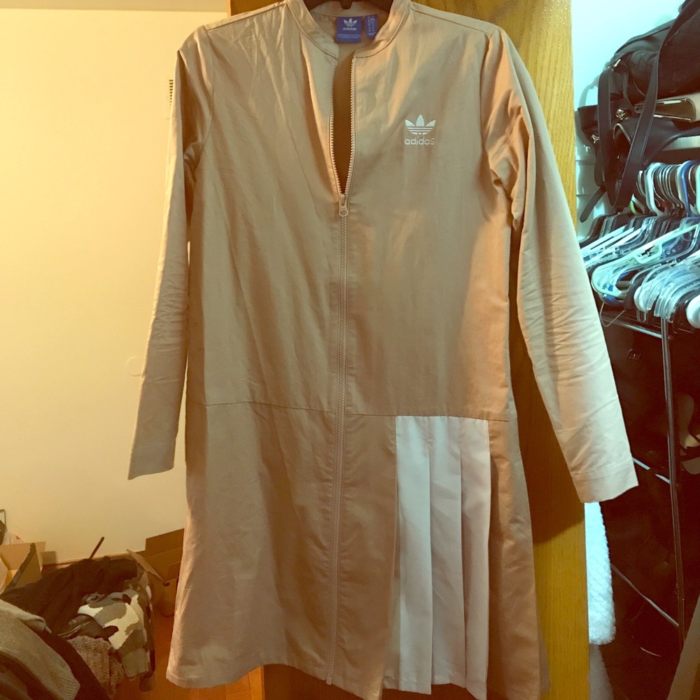 Adidas info poster hoodie dress