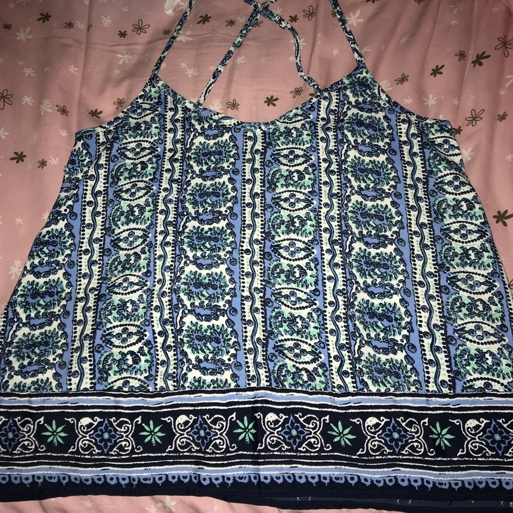 Hollister Cross Strap Top