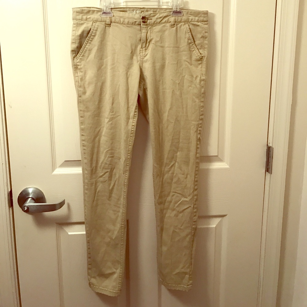 Khaki Skinny Jeans