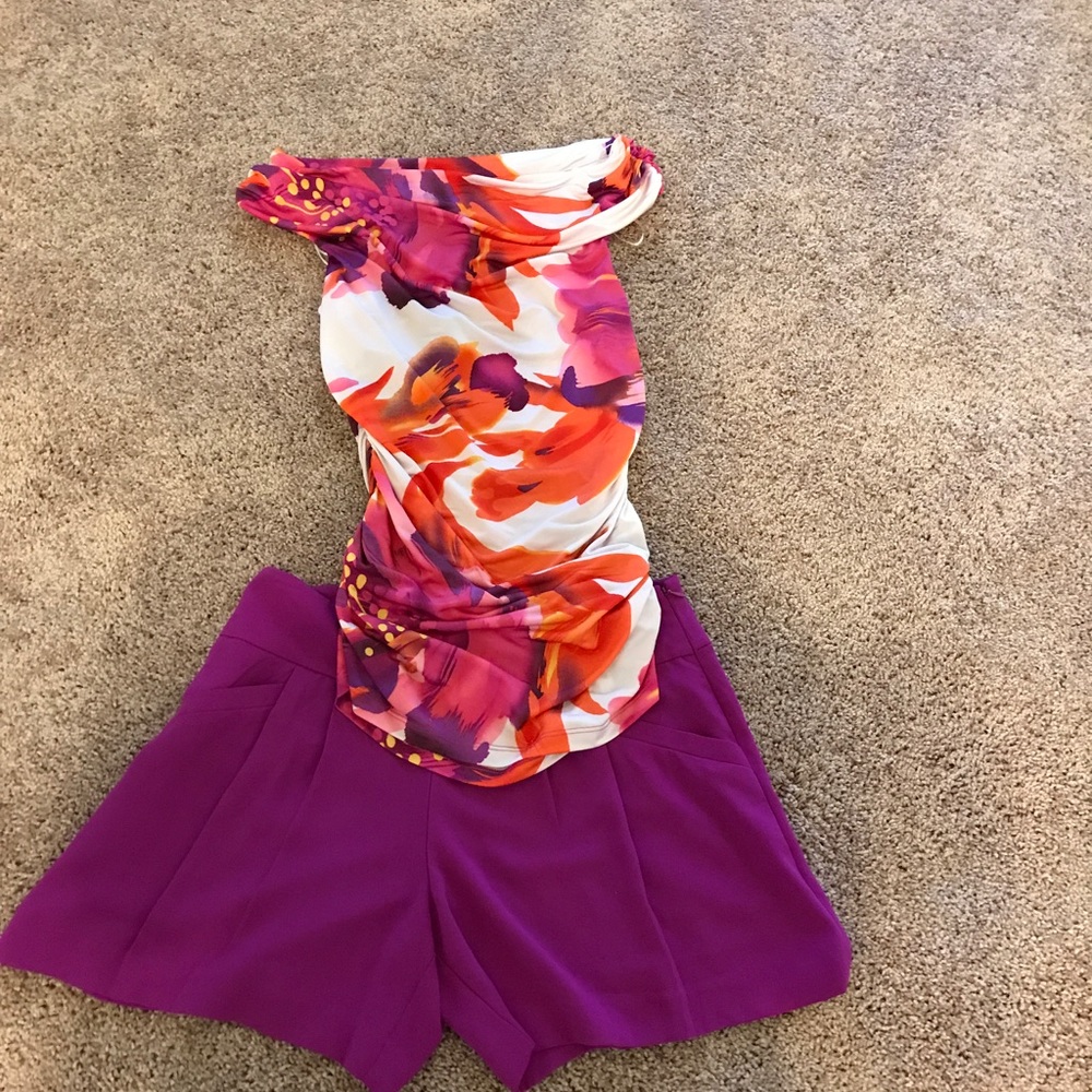 Loft beautiful fushia skorts. 😍😍😍