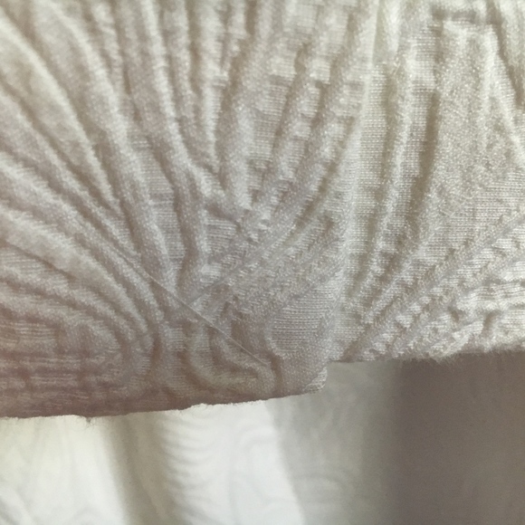 NWOT Talbots white matelasse 2pc dress/suit 14P - Picture 6 of 6