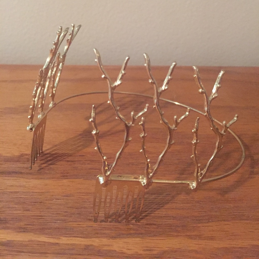 Gold Coral Crown
