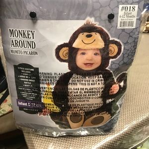 Monkey costume only worn one time