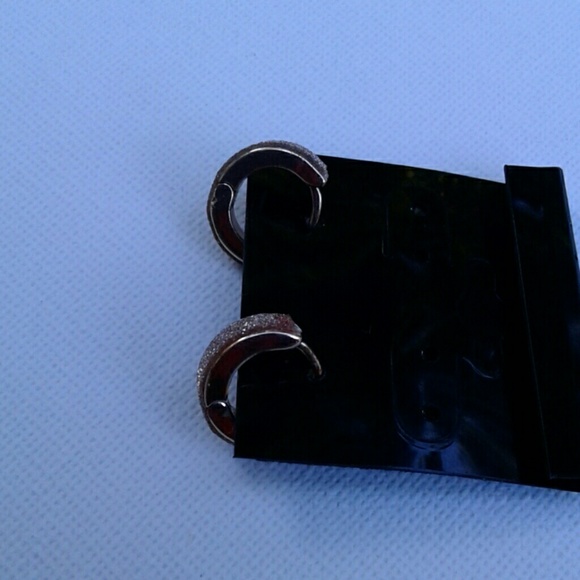 Rose gold colored Mini Hoops - Picture 2 of 2