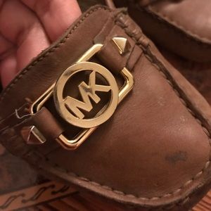 Brown Michael Kors flats