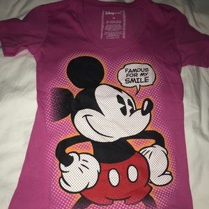 short sleeve mickey tee from the Disney Store