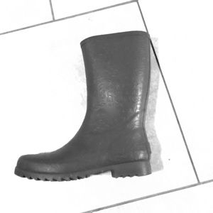 UGG Gray Waterproof Rain Boot