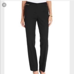 Jones NY Choco Brown Stretch Slacks $10 Sz 12