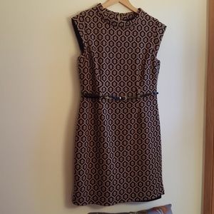 Nine West Brocade Mod Dress