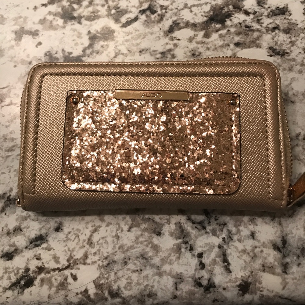 Aldo glitter wallet