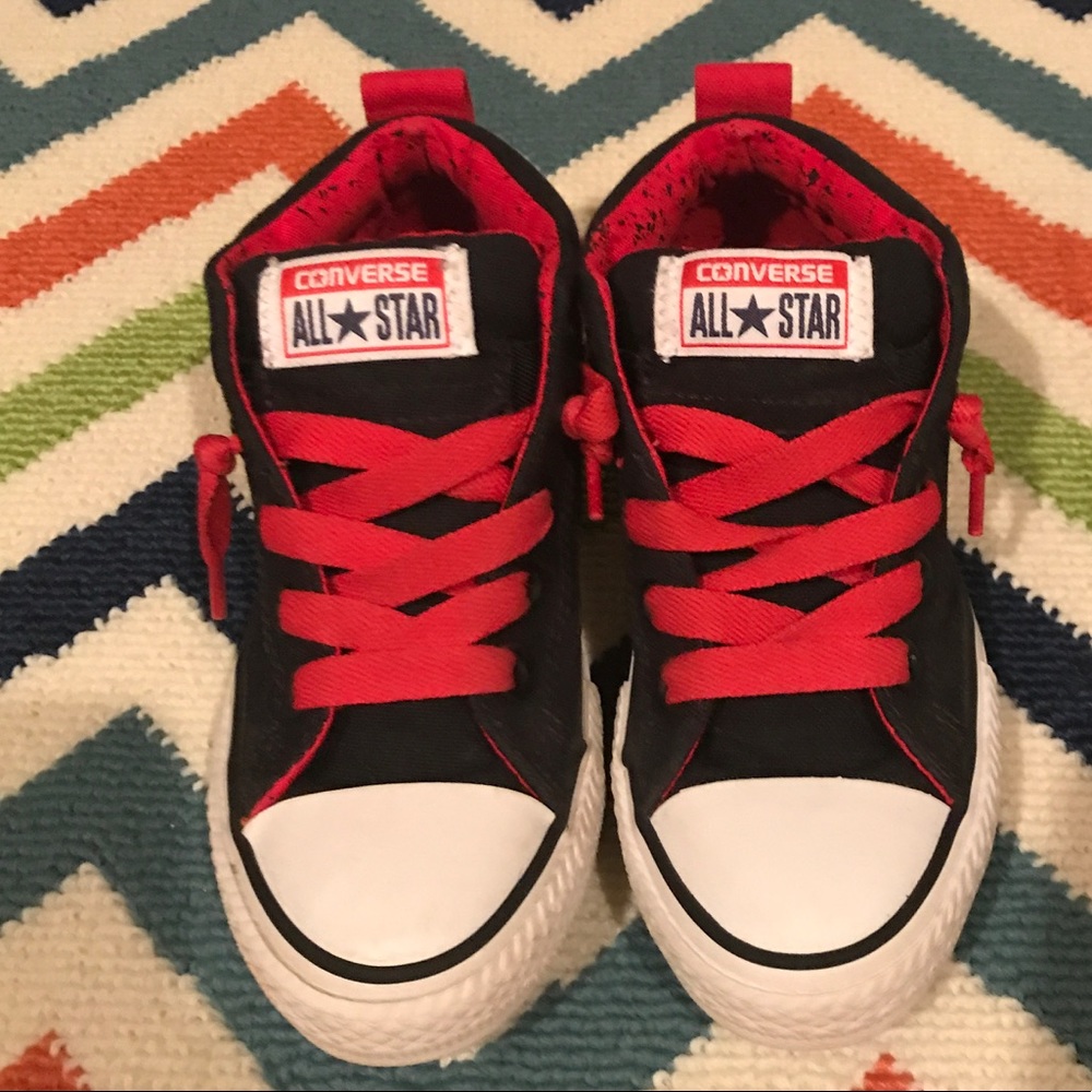 Little boys like new size 12 converse